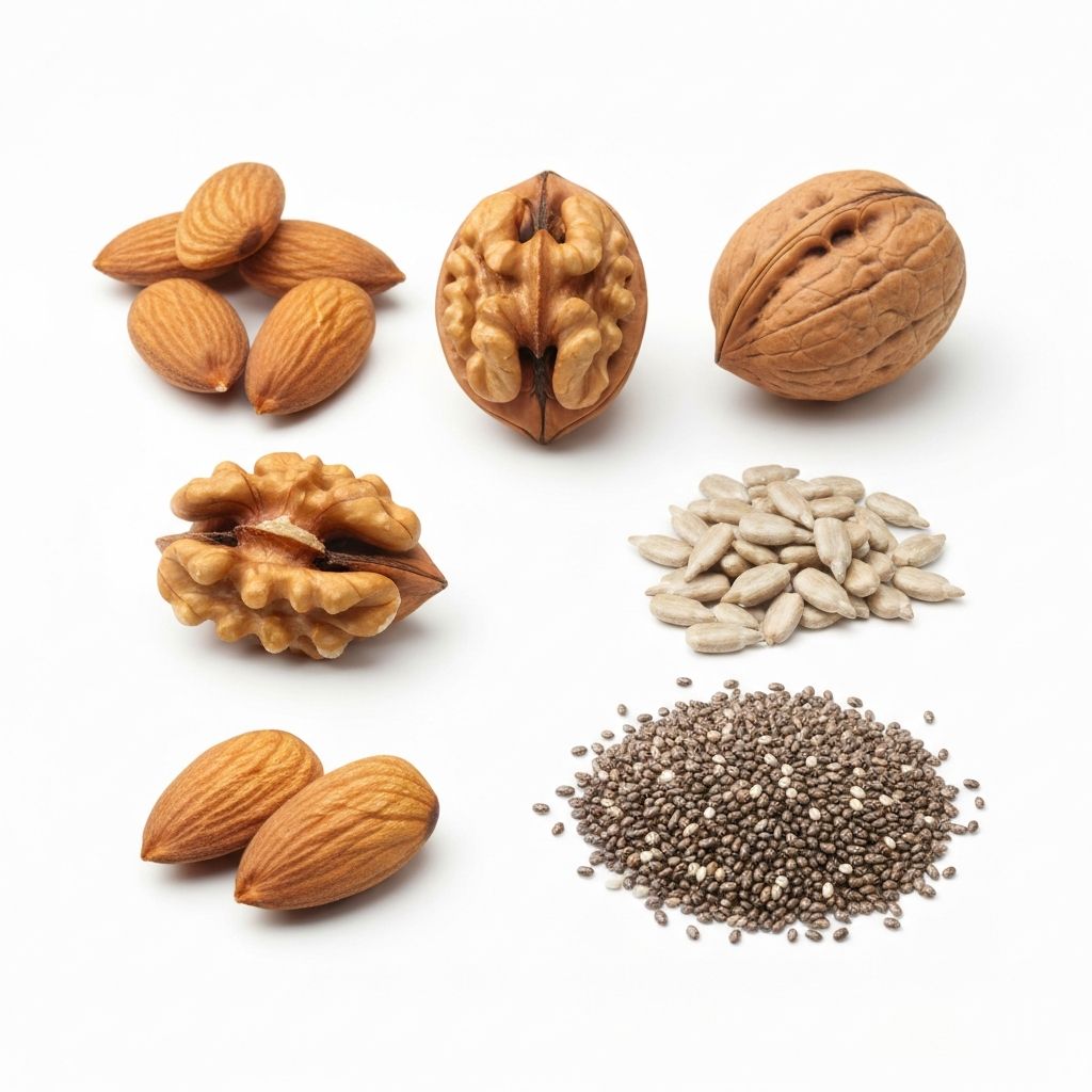 Noix et graines brutes